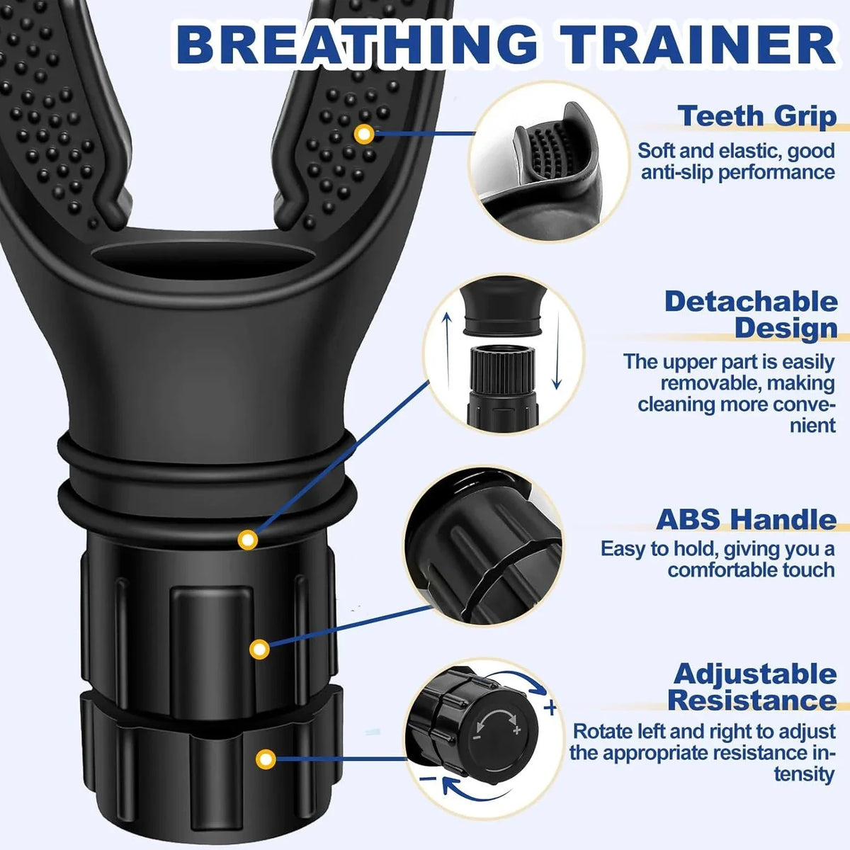 Breathing Respiratory Trainer