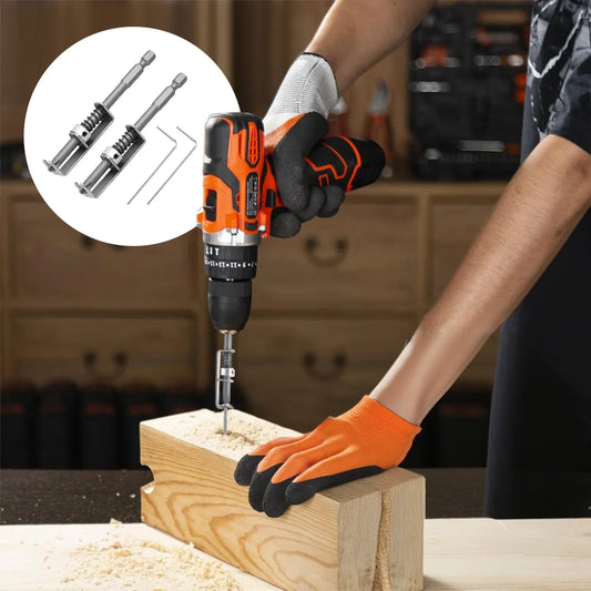 Spring loaded screw holder bit